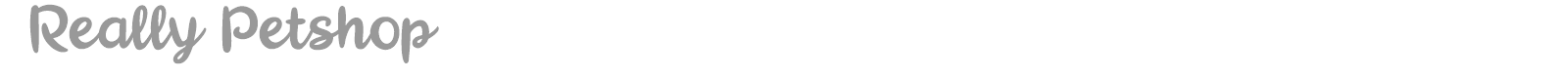Really Petshop font preview